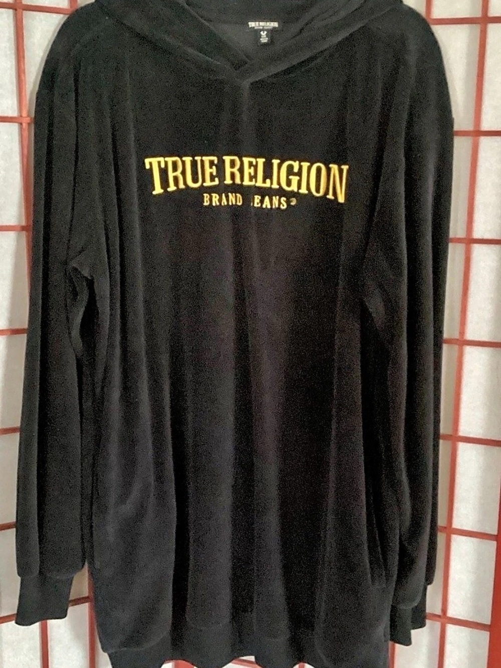 True Religion Black Hoodie Dress Size Large